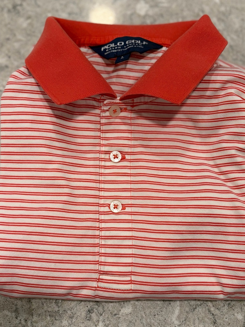 Polo Golf Ralph Lauren Stripped Shirt-Large